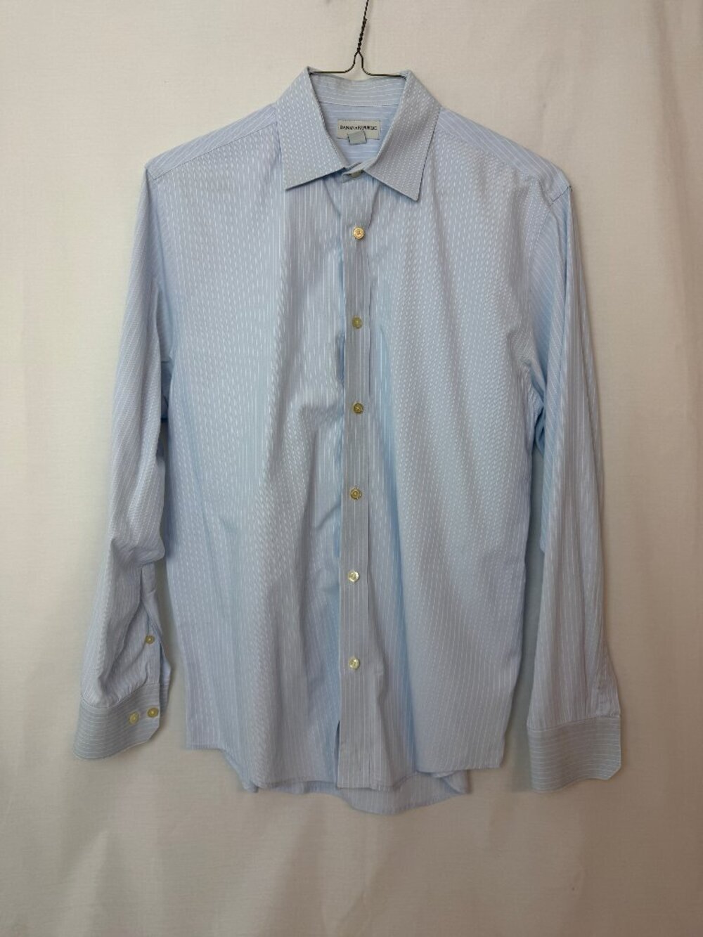 Banana Republic Blue Stripe Dress Shirt